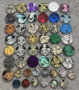 Lot of 5x Official Pokemon TCG Coins (No Duplicates) Coin - Picture 1 of 1