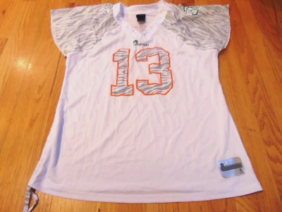 JERSEY MUJER REEBOK NFL MIAMI DOLPHINS DAN MARINO RETRO COQUETEO TALLA XL Foto 1 de 4