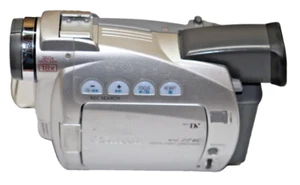 CANON VIDEO CAMCORDER -MODEL -ZR60A - SILVER - Picture 1 of 6