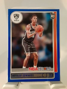 2021-22 NBA Hoops Blue Paralell Kessler Edwards Rookie #246