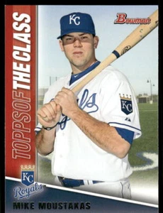 2011 Bowman #TC6 Mike Moustakas Topps of the Class - Picture 1 of 2