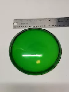 Grüne Eisenbahn Laterne Linse 4 5/8" - Bild 1 von 8