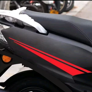 Motorcycle Body Sticker Color Blocked Striped Sticker Motorbike Vinyl Stripe - Picture 1 of 12