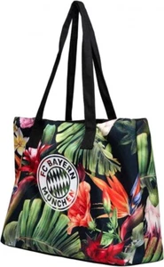 FC Bayern München Strandtasche - Floral - Tasche Shopping Bag FCB - Bild 1 von 5