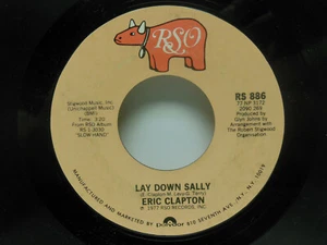 Eric Clapton: Lay Down Sally / Next Time You See Her, 45 RPM. VG+ - Picture 1 of 2