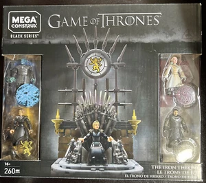 Mega Construx Black Series Game of Thrones 260 pezzi Il trono di ferro Daenerys - Foto 1 di 2