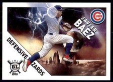 2020 Big League Defensive Wizards #DW-1 Javier Baez - Chicago Cubs