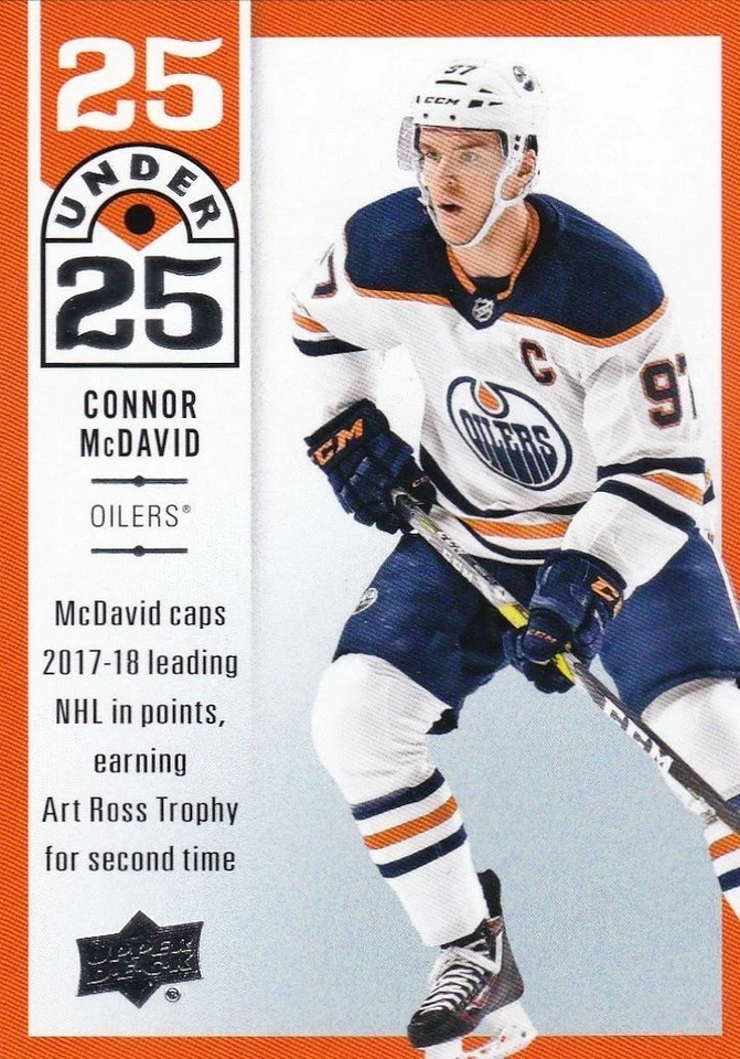 2018/19 Upper Deck Series 1 Under 25 Insert  *****U-Pick From List***** - Image 1 of 1