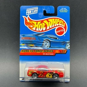 Hot Wheels Kung Fu Force 1999 '99 Ford Mustang Car Red Diecast 1/64 Scale #034 - Picture 1 of 5