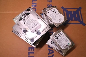 Lot 11 HDD 2TB 1TB With Errors Erreurs HS Pour Pieces - Afbeelding 1 van 9