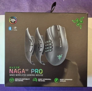 Razer Naga V2 Pro MMO Wireless Gaming Mouse - Picture 1 of 5