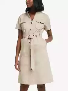 Boden Cecily Hemd Kleid Weich Stein W0552 UK 18R Brandneu D13 - Bild 1 von 6