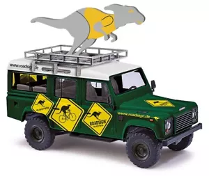 50369 Busch HO scala 1:87 Land Rover Defender Roadsign - Foto 1 di 1