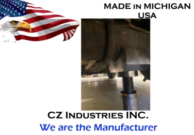 Adaptador de eje de gato de botella / gato de piso silla de elevación aluminio universal 3" y 4" Foto 1 de 4