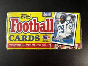 1988 Topps NFL Football Complete 396 Card Factory Sealed Unopened Set Bo Jackson - Picture 1 of 3