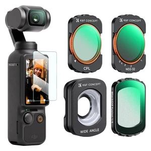 Magnetic Wide Angle Lens & Effect & ND & CPL Filter Set Compatible with DJI O... - Picture 1 of 7