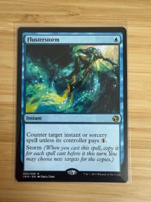 Magic the Gathering: Flusterstorm Iconic Masters Regular NM - Image 1 of 2