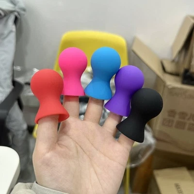 A Pair Bondage Silikon Vakuum Brust Nippelsauger 5cm Brustwarzensauger Frauen  - Bild 1 von 4