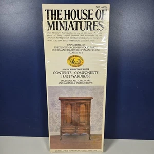 Das Haus der Miniaturen Nr. 40058 Queen Anne Kleiderschrank / um 1740-1760 offener Kasten - Bild 1 von 8