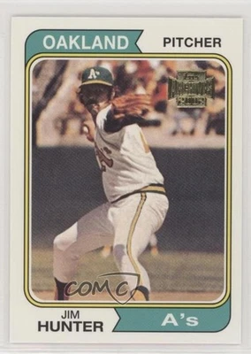 2002 Topps Archives Catfish Hunter #162 HOF - Image 1 of 2