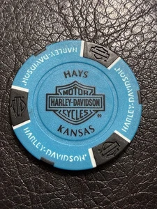Harley-Davidson Poker Chip - Hays, KS - Picture 1 of 2