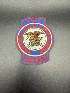 Vintage NRA National Rifle Association Life Member Patch - Picture 1 of 2