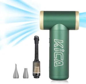 KiCA JetFan 2 Air Duster & Vacuum 100000RPM for PC Car Camera Keyboard Cleaning - Picture 1 of 7