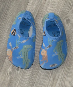 Kinder-Badeschuhe Badeschuhe Strandschuhe Schläppchen Tchibo - Gr. 24/25 - Blau - Bild 1 von 3