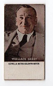 Spanische Waage Maschine Karte Fotomaton amerikanischer Schauspieler Wallace Beery - Bild 1 von 2