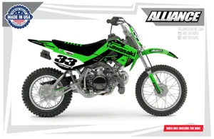 2002 2003 2004 2005 2006 2007 2008 2009 KLX 110 GRAPHICS KAWASAKI KLX110 MX1 - Picture 1 of 7