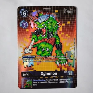 Digimon Ogremon Ex1-059 Raro Arte Antiguo Casi Como Nuevo Paquete ¡Fresco!! - Imagen 1 de 2