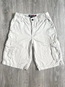 ⛱️TONY HAWK CARGO SHORTS BEIGE/TAN SIZE LARGE 12 BOYS SUMMER SHORTS LONG SKATER - Picture 1 of 6
