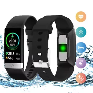 1,14 Zoll TS1 Sportuhr mit EKG, Blutsauerstoff, Herzfrequenz & IP68 wasserdicht - Bild 1 von 7