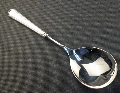 Gorham Sterling FAIRFAX 10 3/4" cuchara para servir tazón sin soporte Foto 1 de 2