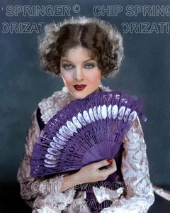 MYRNA LOY STARRING THE DESERT SONG 8X10 BEAUTIFUL COLOR PHOTO BY CHIP SPRINGER - Picture 1 of 1