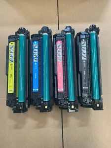 HP M651 Complete Genuine Toner Set 654A CF330AC CF331AC CF332AC CF333AC - Picture 1 of 1