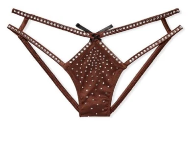 VICTORIA'S SECRET DREAM ANGELS TIRAS SATINADO BRILLO DESCARADO BRAGUITAS PEDRERÍA Foto 1 de 3