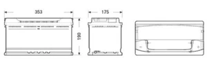 EXIDE Starterbatterie PREMIUM EA1000 - Bild 1 von 1