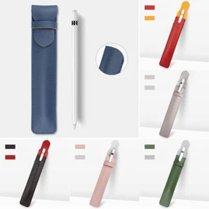 PU Leder Anti-Kratzer Touch Pen Etui Aufbewahrungstasche für Apple Pencil/iPad Stift - Bild 1 von 12