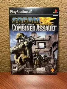 SOCOM: US Navy Seals Combined Assault (Sony PlayStation 2 Demo Disc, PS2) SEALED - Picture 1 of 2