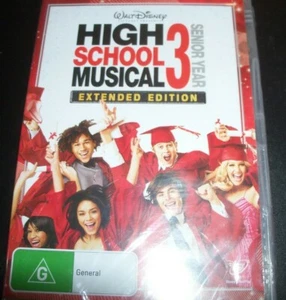 High School Musical 3 Senior Year - Extended (Australia Region 4) DVD - NEW - Picture 1 of 1