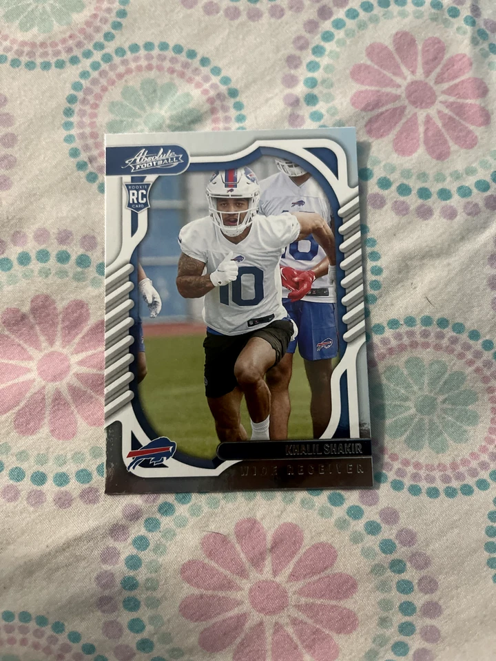 2022 Panini Absolute Football Khalil Shakir Wide Receiver No.179 - 1 Card - Image 1 of 1