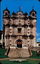 MEXICO Postcard Postcard ~1970 Temple Santo Domingo San Cristobal Chiapas