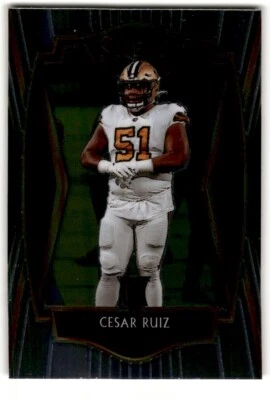 2020 Panini Select Cesar Ruiz Rookie #191 New Orleans Saints - Image 1 of 2