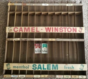 VINTAGE WINSTON CAMEL SALEM CIGARETTE DISPLAY CABINET  - Picture 1 of 5