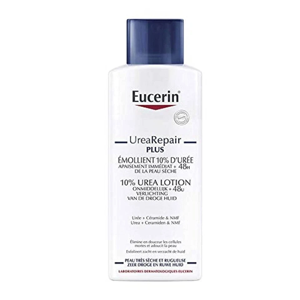 Eucerin Loción Emoliente Reparadora de Urea 250 ml 8,5 oz Exp 10/2027 Foto 1 de 1
