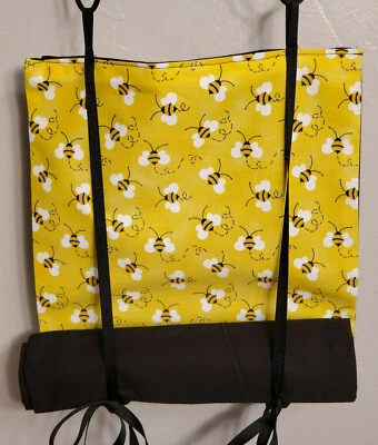 Ladybugs on Yellow Classroom Door Window Curtain Safety Security Intruder Alert - Image 1 of 4