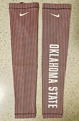 Nike Pro Elite Oklahoma State Cowboys Issued Arm Sleeves Black Mens Medium RARE - Image 1 of 4