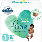Super pack couches de protection pure Pampers - Taille 1 - 82 ct