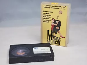 Making Mr Right HBO Video Betamax - John Malkovich Ann Magnuson - Beta Tape - Picture 1 of 9